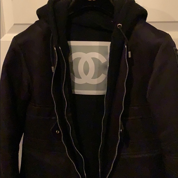Auth Chanel Paris Couture CC Blouson black 2PC classic jacket couture runway - Picture 3 of 8